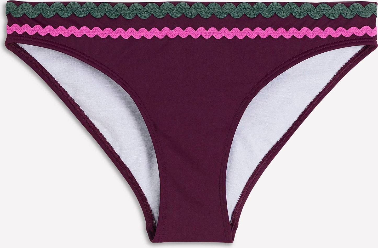 Porto Ric Rac Bikini Bottoms - Chocberry