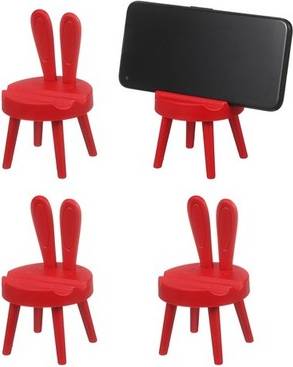 Cell phone stand Uxcell 4pcs Cell Phone Stand Rabbit Shape