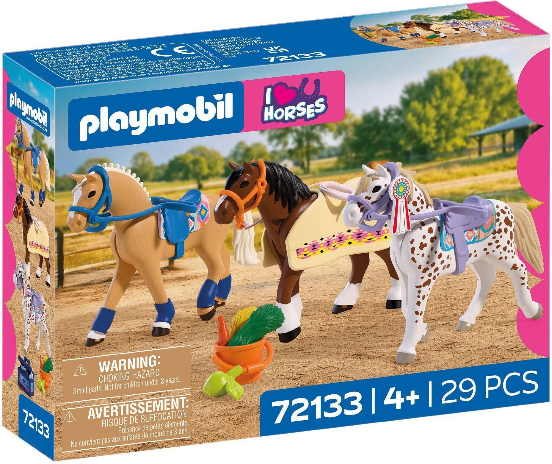 Playmobil Three Horses