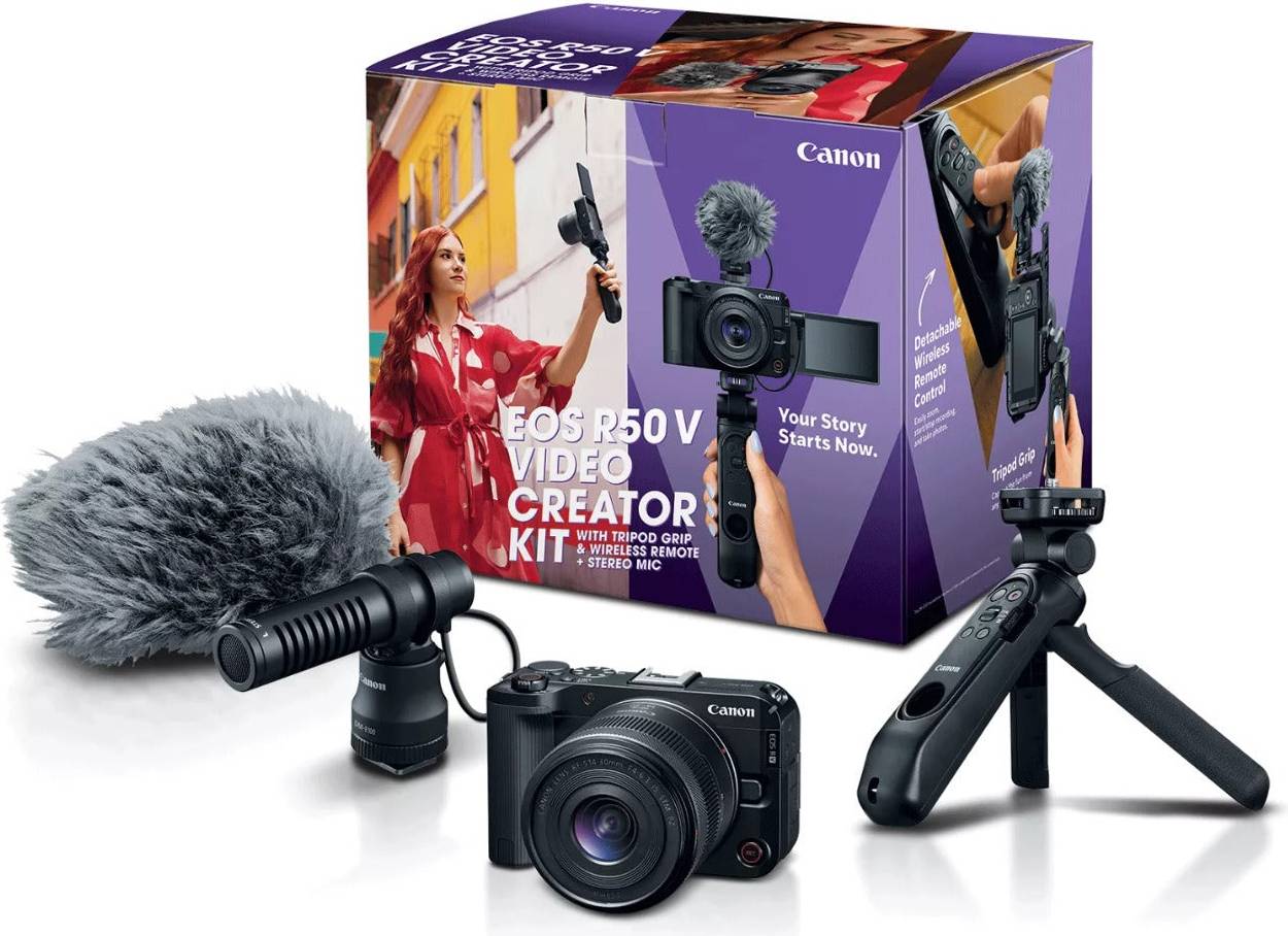 Camera canon eos r50 Canon EOS R50 V Video Creator Kit