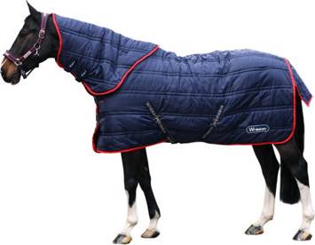 B&Q R453 Rastrick V2 Combo Neck Horse Stable Rug - Navy