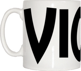 TeeTreeDesigns Violet Name Mug Cup