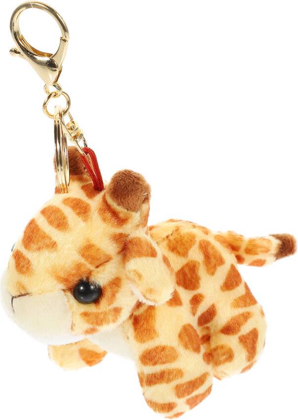 Happyyami Multi Color Plush Animal Hanging Keychains