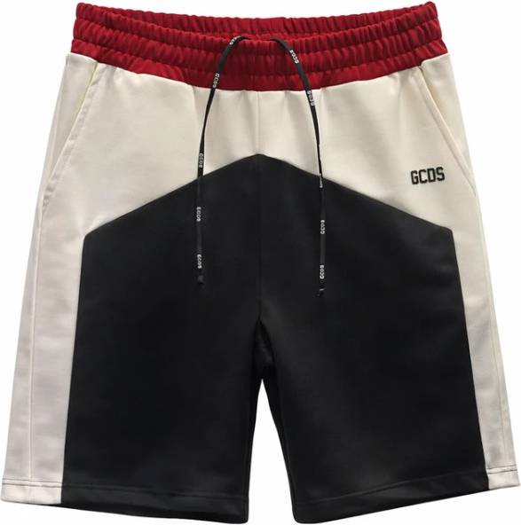 GCDS Color Block Long Shorts - Herr