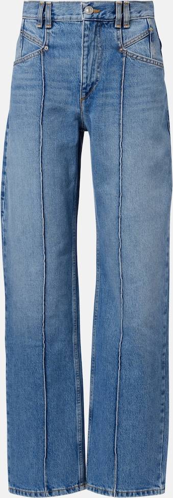 Isabel Marant Drolane High-Rise Straight Jeans -