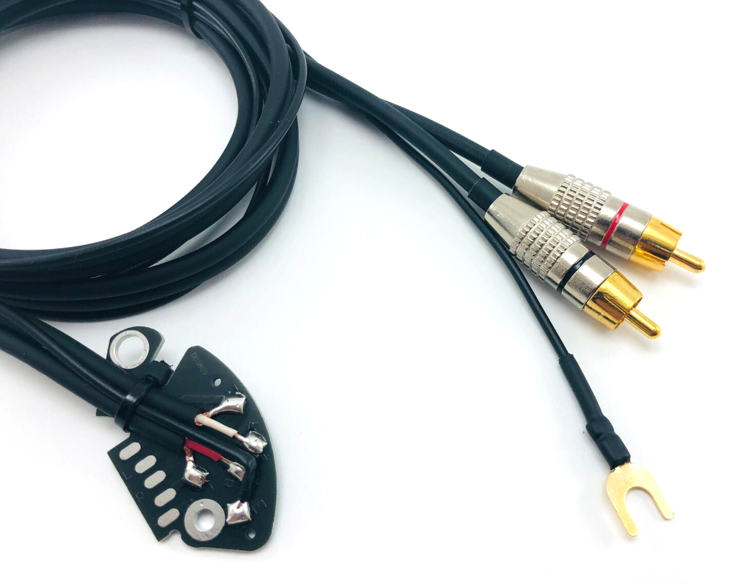 Technics 1200 Technics Rca Phono Cable Soldered Pcb Black
