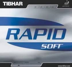 Revêtement Raquette Tennis De Table Rapid Soft R Rouge