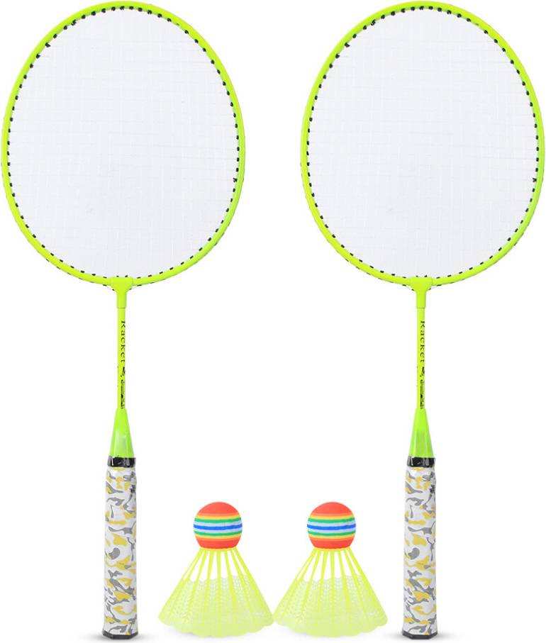 Children Badminton Racket with 2 Balls Set