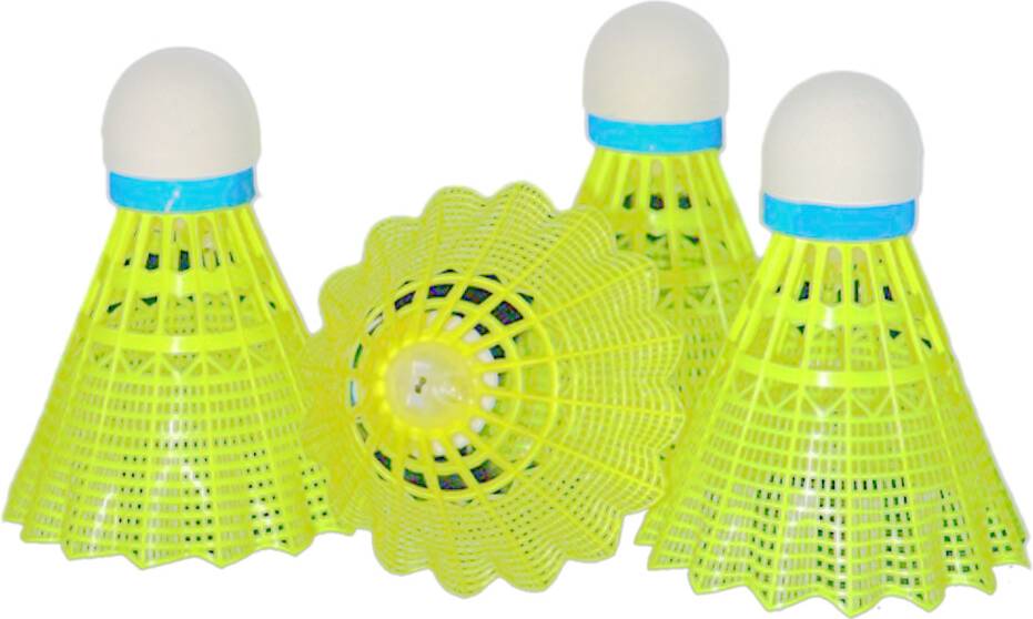 4Pcs Nylon LED Badminton Shuttlecocks