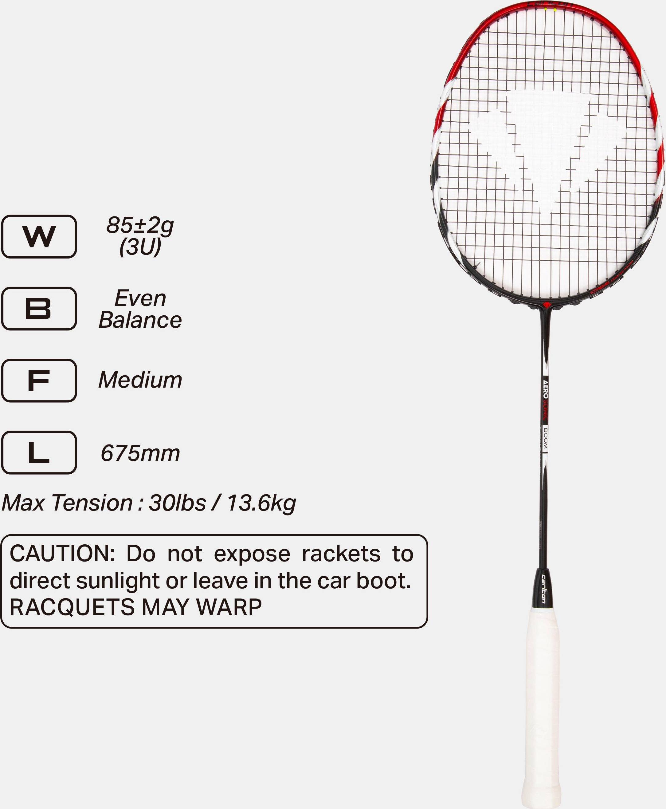 Badminton racket Carlton Aero Boom Badminton Racket