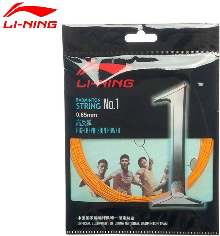 Li Ning Nr 1 Badmintonsträngar Repulsion Power