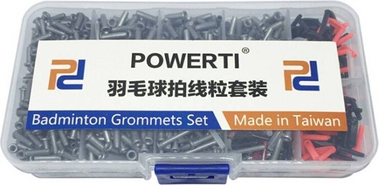 Badminton racket Badminton Racket Grommets 1500 St Grå