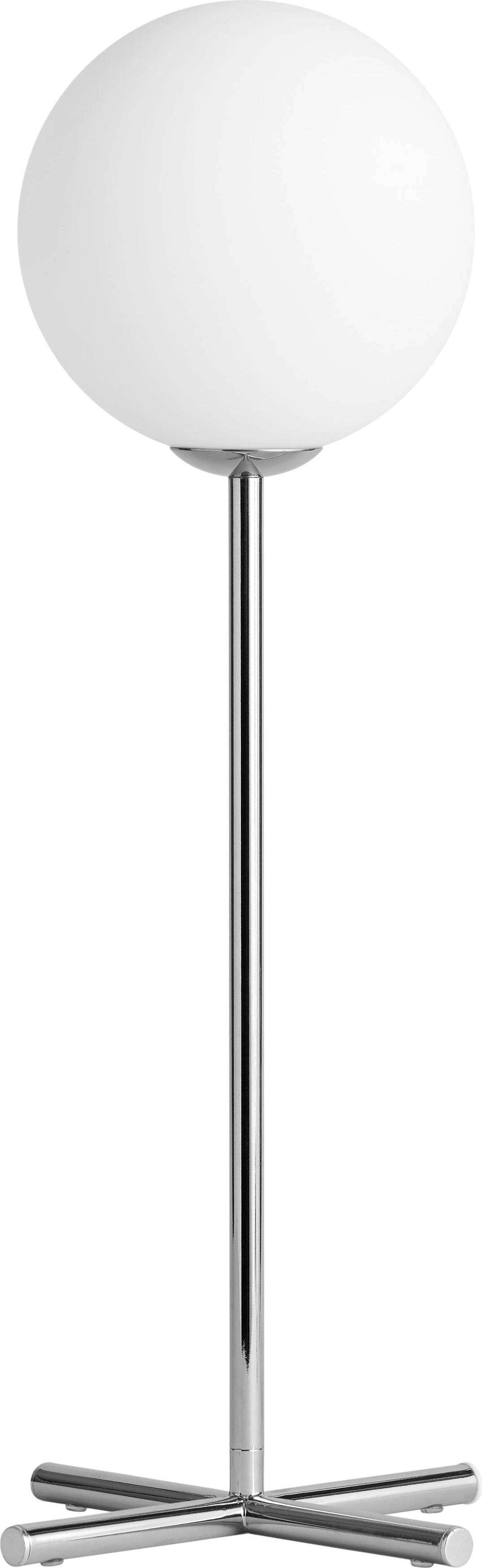Decotique Runa Chrome Opal Table Lamp
