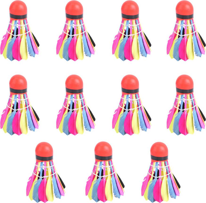 Ohphcall 11Pc Durable Multi-Color Shuttlecocks