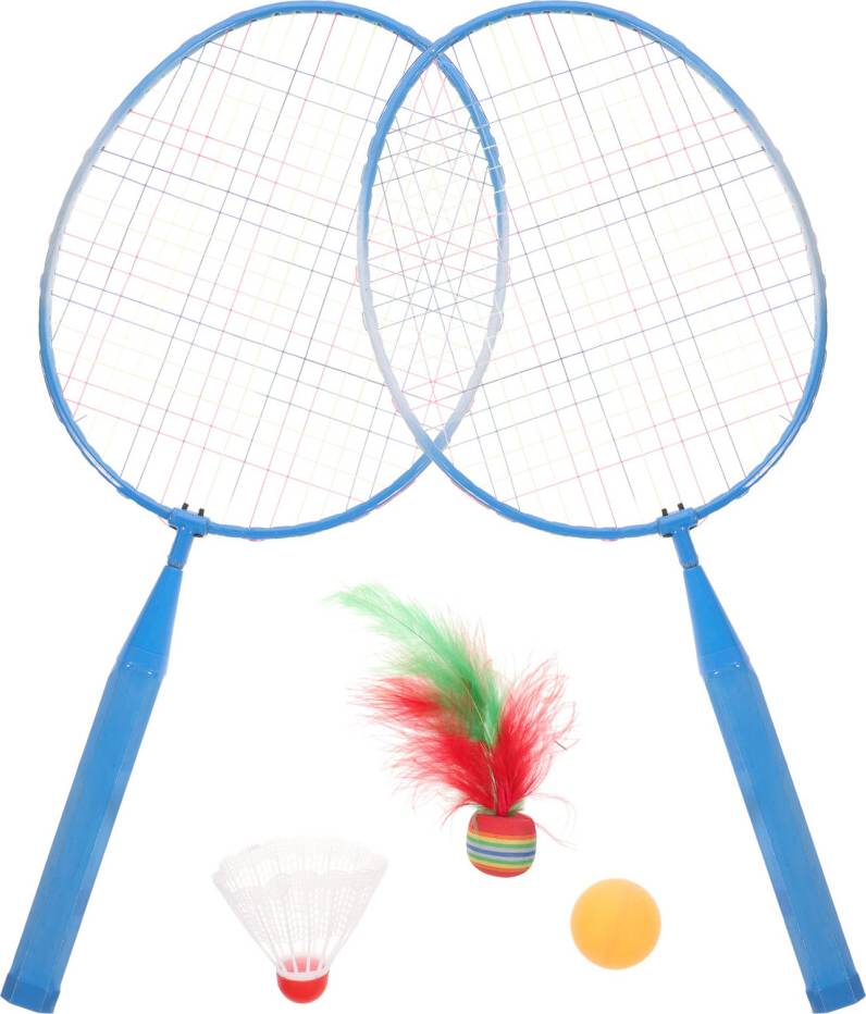 Ohphcall Badminton Tennis Rackets Balls Set