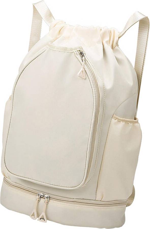 Beige Badminton Racket Backpack