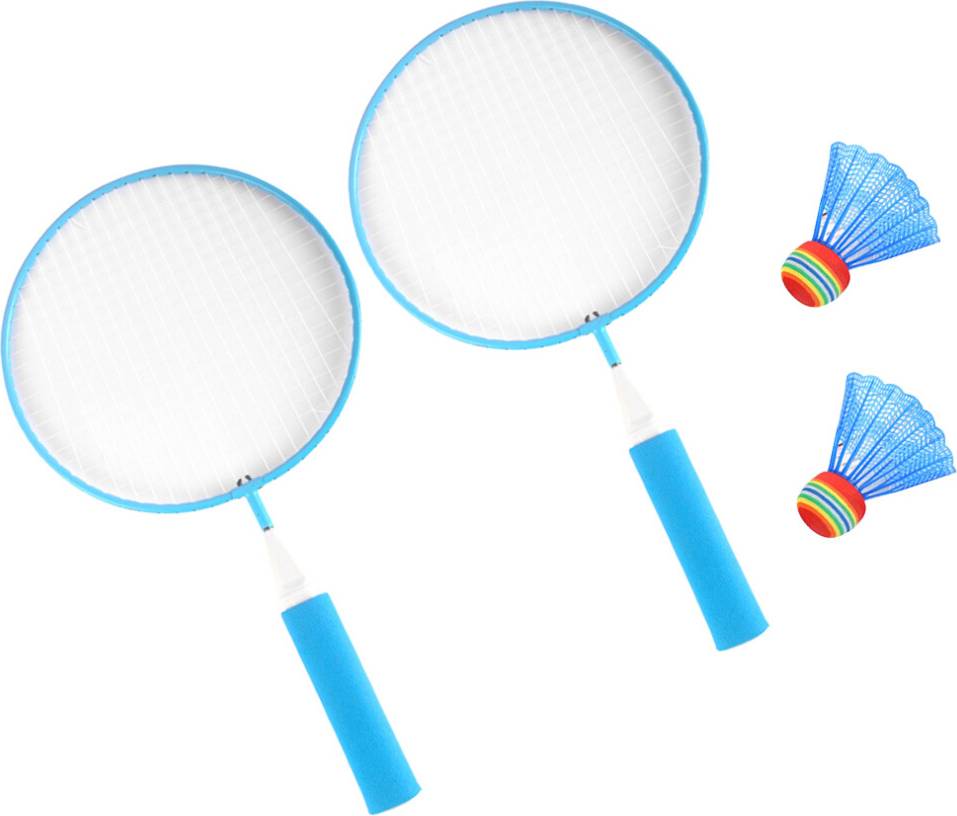 Happyyami 4 Pcs Colored Badminton Racket Set