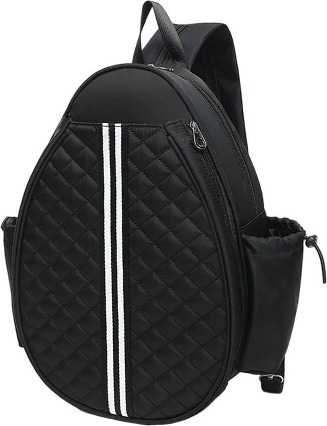 Tennis Racket Shoulder Bag Adjustable Chest Strap