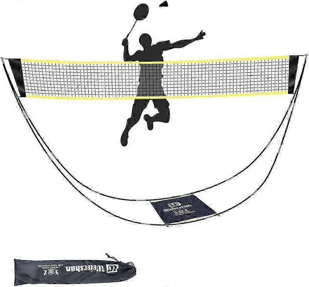 Adjustable Height Badminton Net