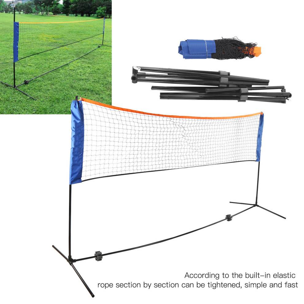 Portable Foldable Badminton Net Set