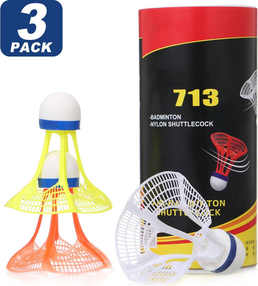 Lightweight Nylon Shuttlecocks