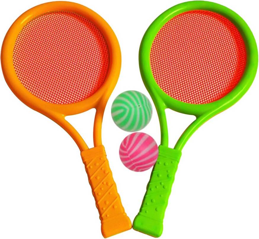 Vaguelly Badminton Tennis Rackets Balls Set