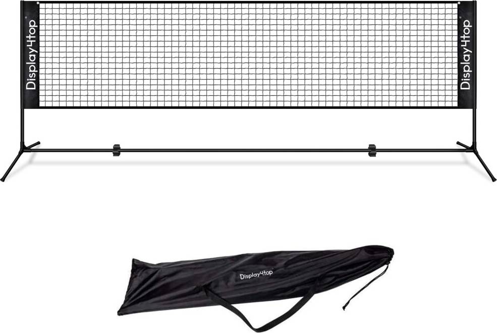 Adjustable Foldable Portable Badminton Net Set