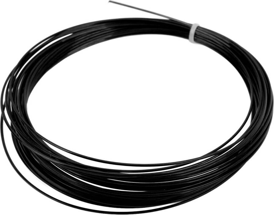 Professional Grade Badminton Racket String - Black