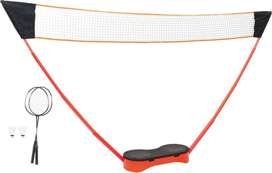 Berkfield Badminton Set with 2 Rackets