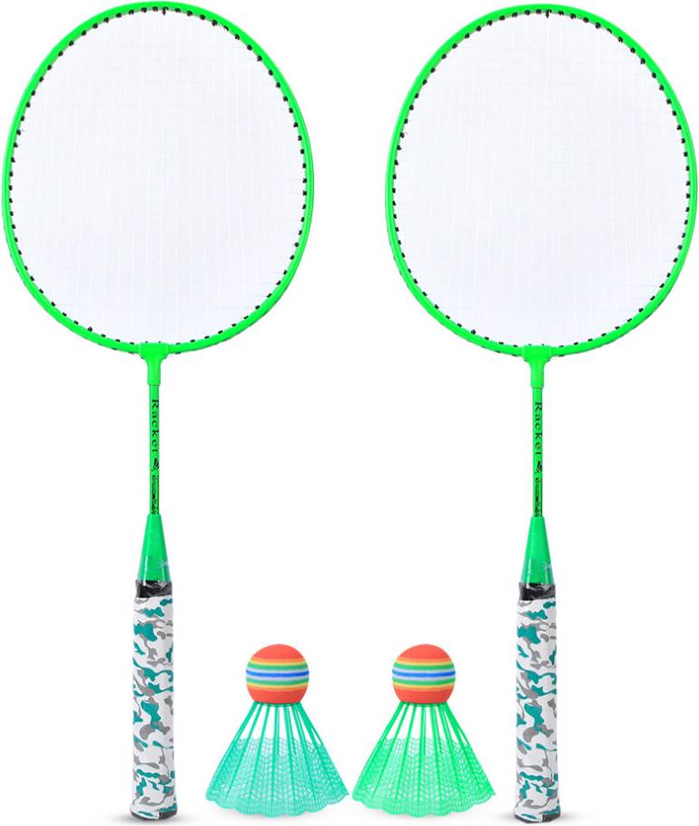 Children Badminton Racket with 2 Balls Set