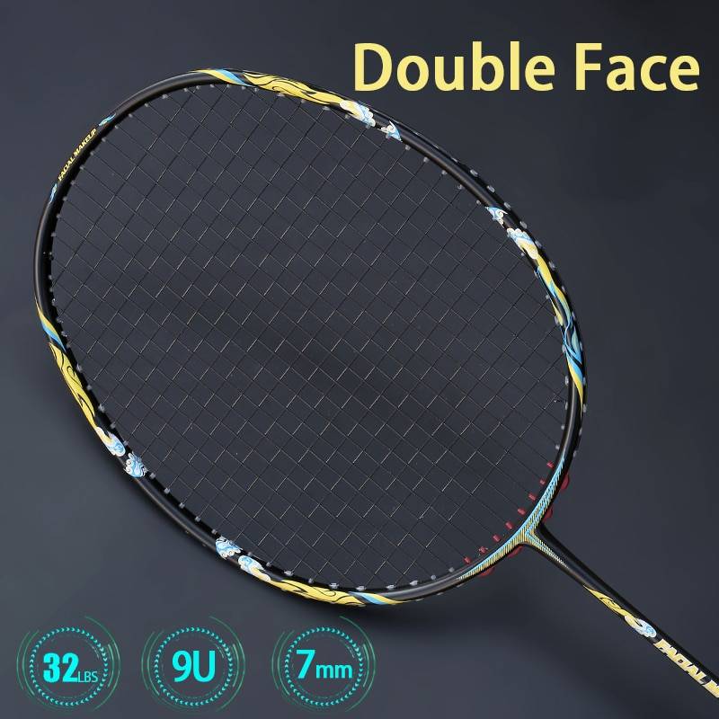 Ultralight 57G 9U Carbon Fiber Badminton Racket