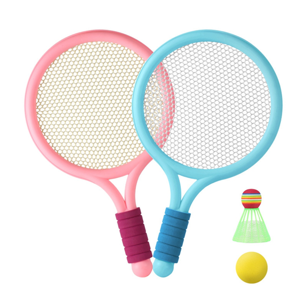 2PCS Children's Badminton Racket Set