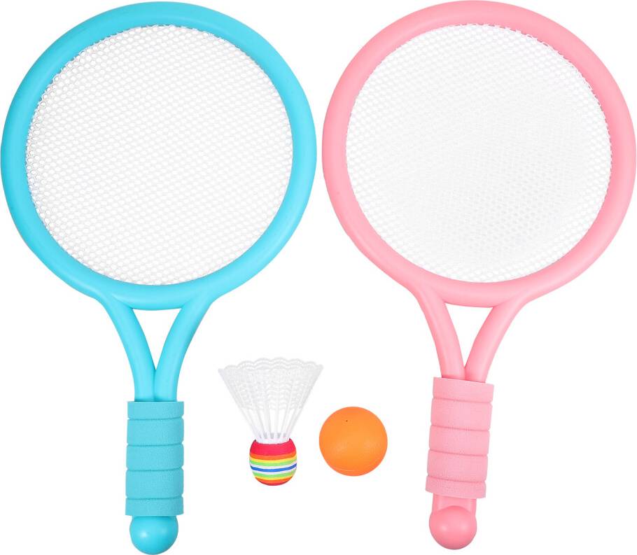 Happyyami Kids Badminton Racket Training Set