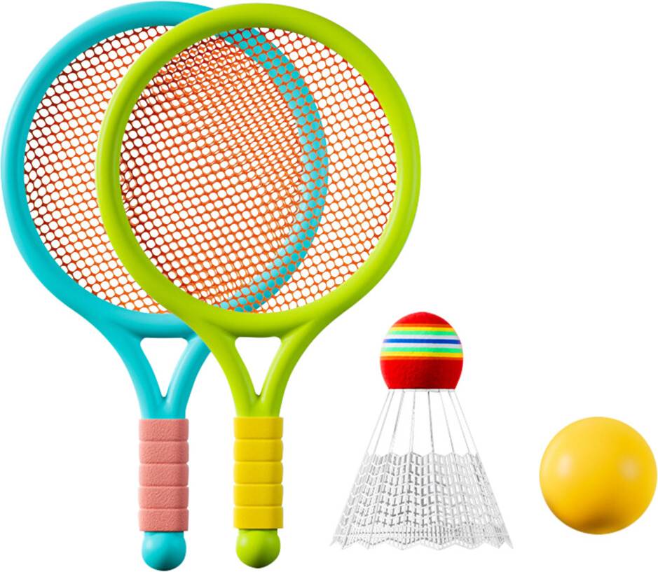 Kids Badminton Rackets Mini-Green Blue