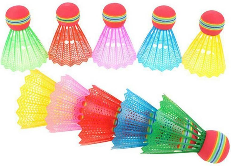 8Pcs Multicolor Badminton Shuttlecocks
