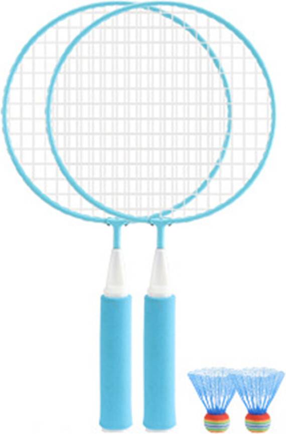 Children Badminton Racket Set Large Mesh Soft