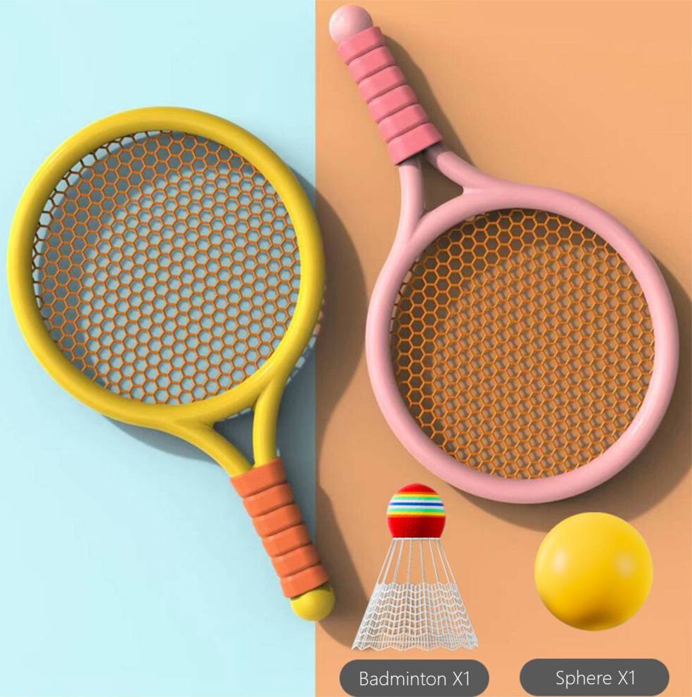 Kids Badminton Racket Set with Shuttlecock Ball