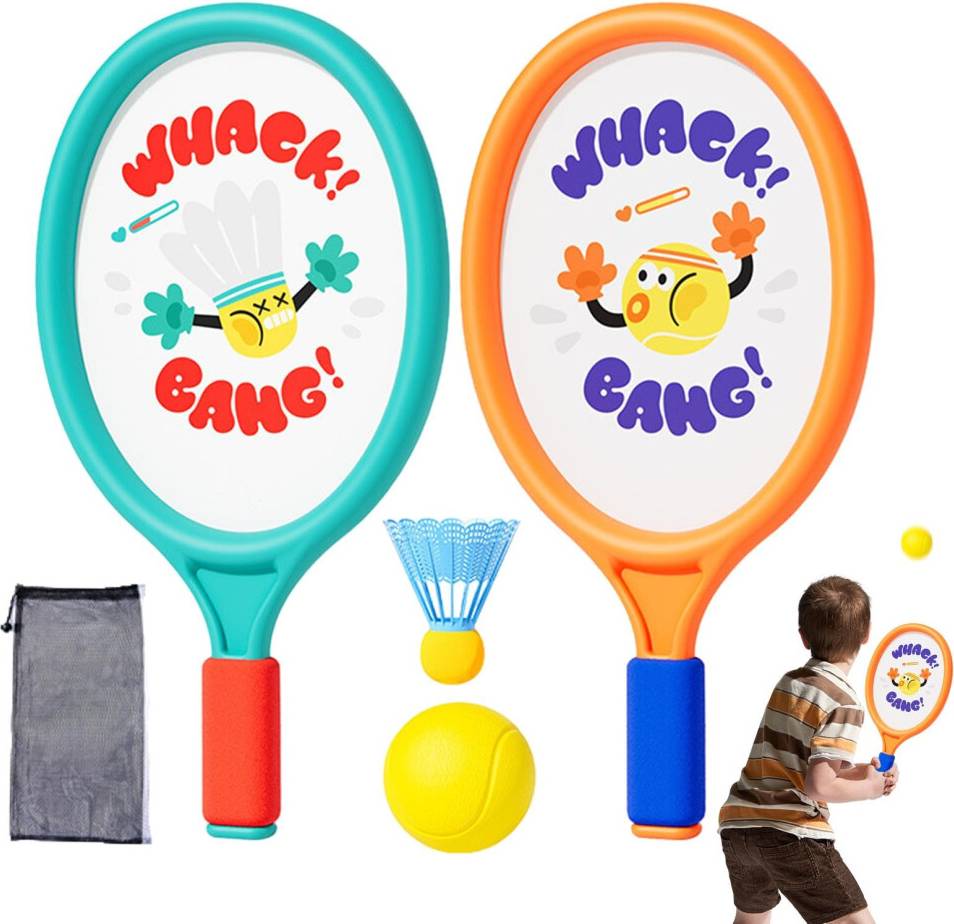 Backyard Badminton Set with Racquets and Shuttlecock