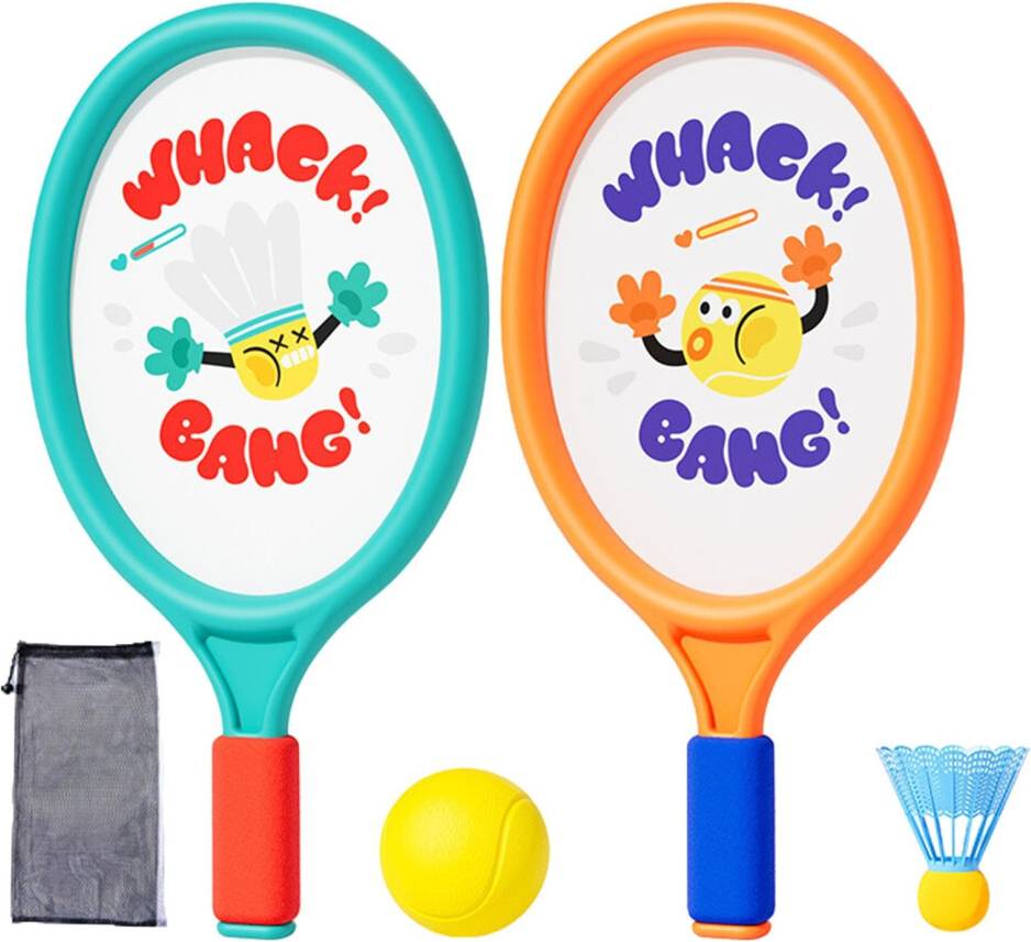 Badminton Racket Set with Carry Bag