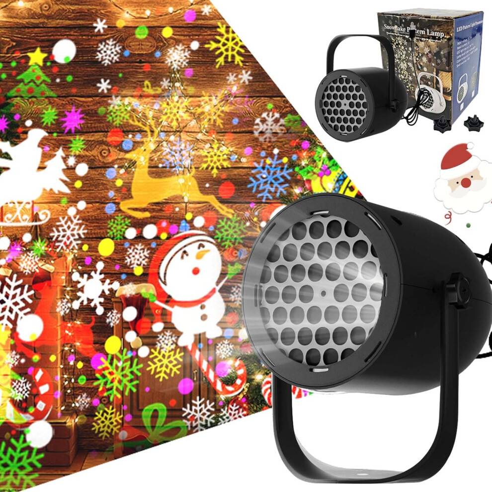 Christmas projector light outdoor 16-Pattern USB Projector Light Christmas Lamp