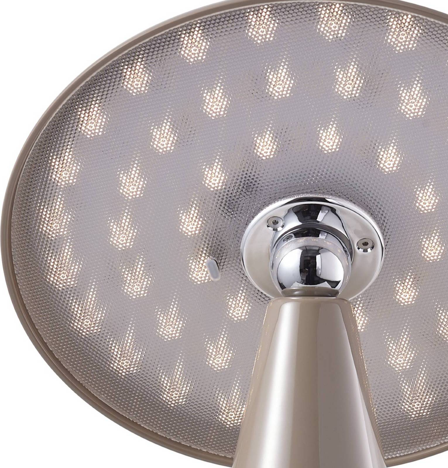 LED Ricaricabile Kinoko 27 cm Marrone