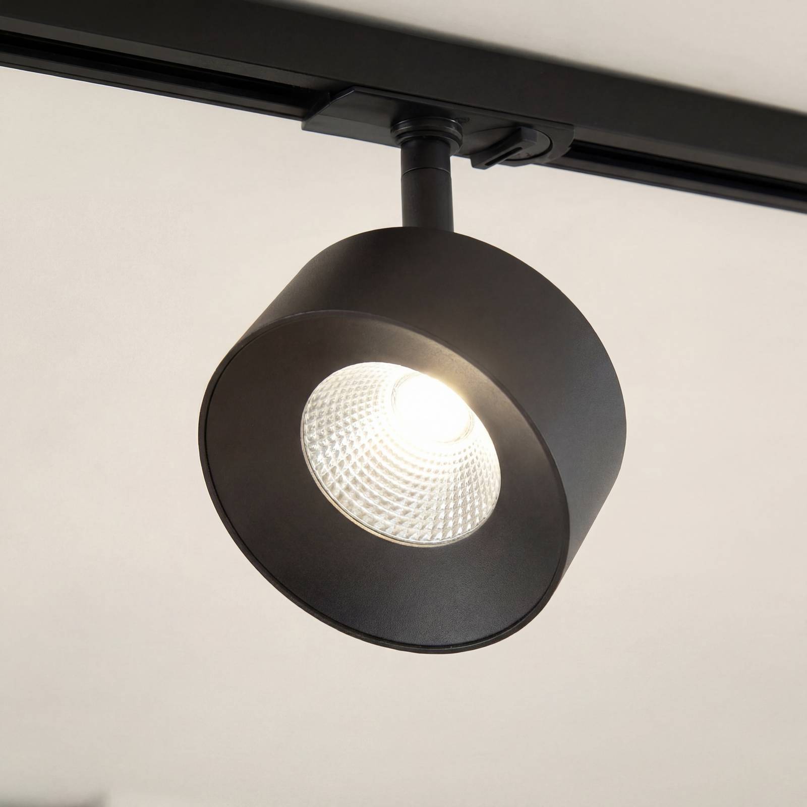 LED Riel Linaro Negro Ø 9.5 cm 3000 K