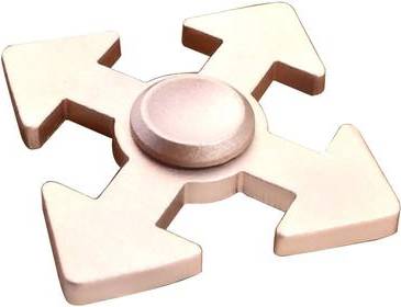 Arrow Fidget Spinner Pilar Rosa Guld