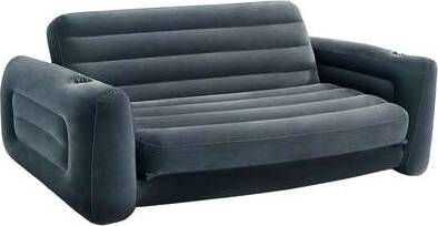 Inflatable couch Shein Intex Inflatable Pull-Out Velvety Surface Sofa