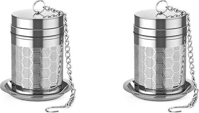 Typecat 2X Stainless Steel Tea Infusers Kitchenware 2pcs