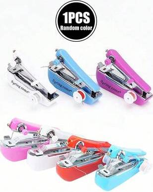 Symaskin mini Shein Random Color Mini Handheld Sewing Machine