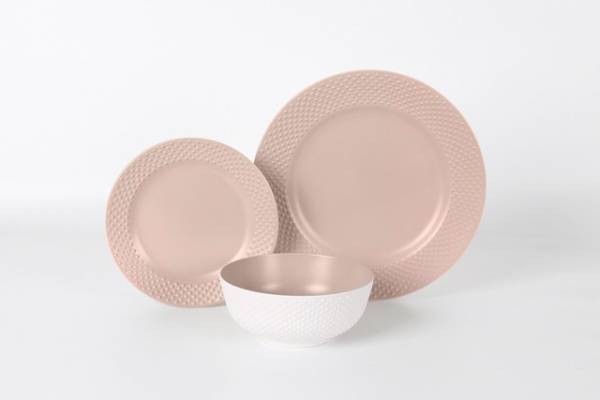 12 Delar Blush Rosa