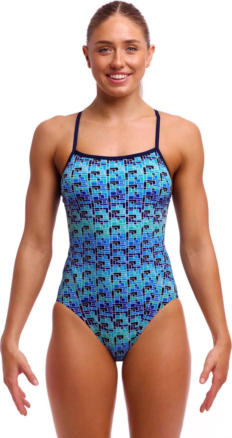 Jack Stack Single Strap Swimsuit - Blue