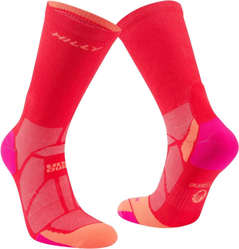 Marathon Fresh Crew Socks - Rouge/Rose
