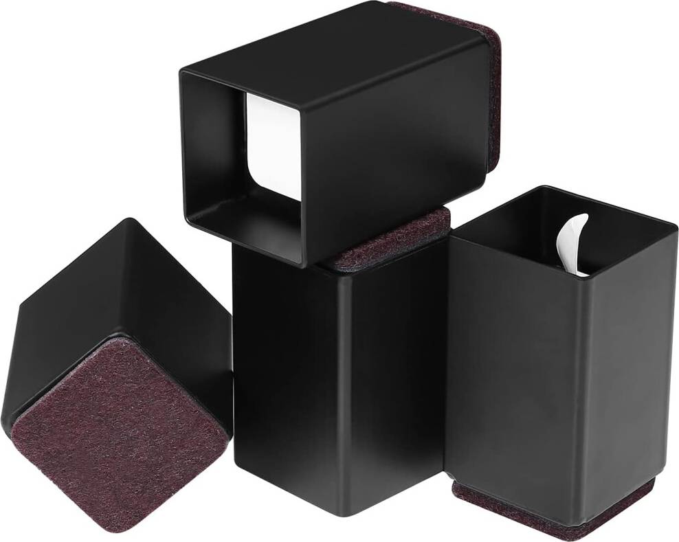 Sofa risers Heavy Duty Square Sofa Table Couch Dresser Risers